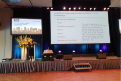Petrin Hege Eide på international congress on ambulatory surgery